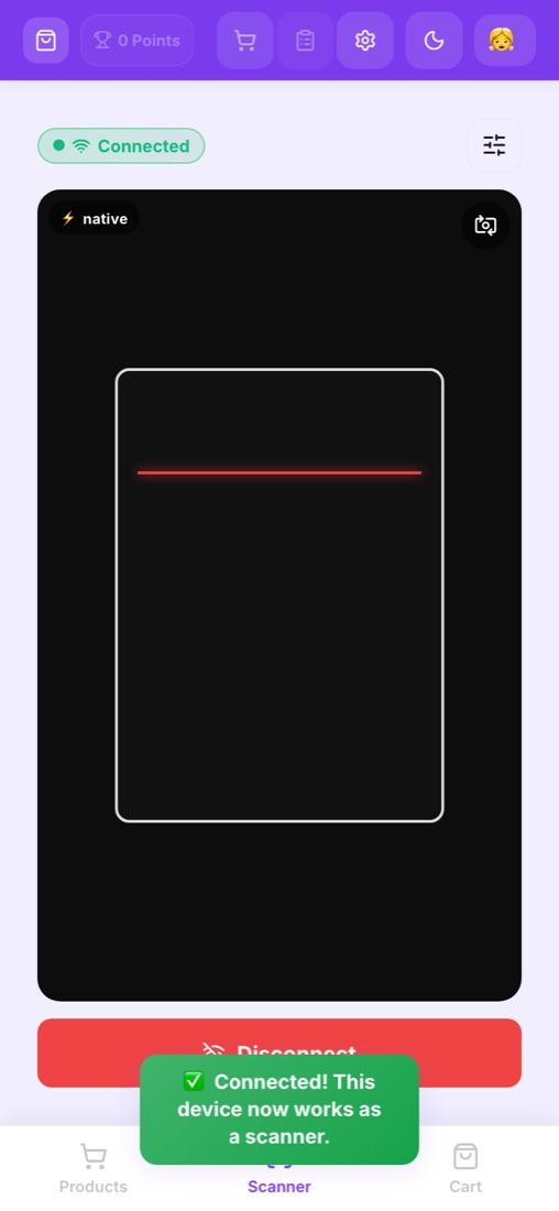 Phone as scanner