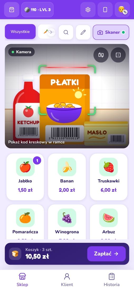 Skaner w Sklepie na telefonie